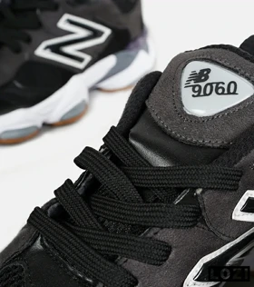 کفش کتانی مردانه و زنانه مشکی خاکستری NEW BALANCE 9060
