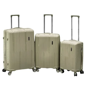 چمدان وارداتی مونزا مدل MONZA - MNZ839 SERIES سری 3 عددی (بژ-کرم)