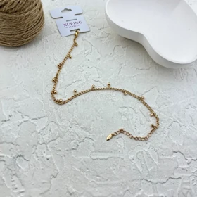 پابند زنانه طرح توپی ژوپینگ، ظرافت در هر قدم Xuping