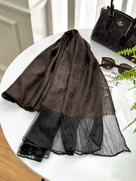 شال ویسکوز موکا