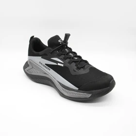 کتانی سالامون مشکی نقره ای بزرگپا کد 6464