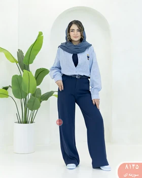 شلوار بگ سیلک 8145