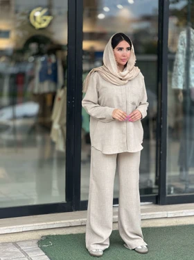 ست مانتو و شلوار کد 929