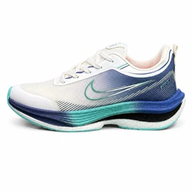 کفش کتانی مردانه مدل نایکی ورزشی با زیره بست سفید سبز آبی NIKE New