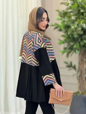 مانتو پیله دار شکوفه