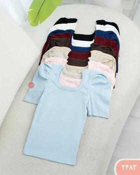 تیشرت یقه خشتی 2483