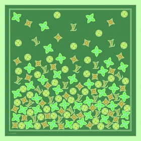 روسری ابریشم کجراه تارا