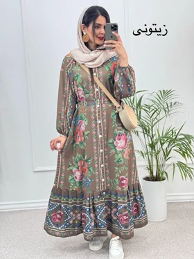 پیراهن دکمه دار ناتالی