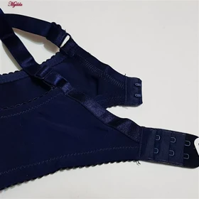 سوتین زنانه اما مدل فرم دهنده سرمه ای کد 4921-3100