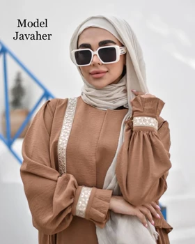 مانتو عبایی مدل جواهر