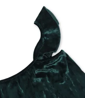 ست شلوار و تاپ بندی مخمل Neev نیو کد Charlotte 4607 سبز Green