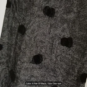 جوراب شلواری توپ توپی درشت