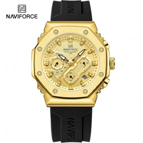 ساعت ناوی فورس اورجینال مردانه NAVIFORCE NF 8035 ggb