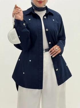 4051-شومیز کتان وارداتی نیواد