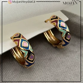 گوشواره های مینا کاری کد gn0027