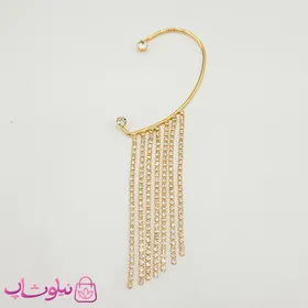 گوشواره دخترانه ysx مدل دور گوش نگین‌دار