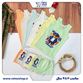 ست لباس زیر پسرانه تدی