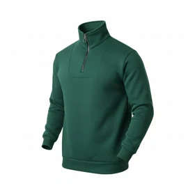 دورس مردانه نیم زیپ مدل Behbod-سبز