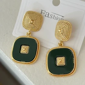 گوشواره زنانه آویز کد 451