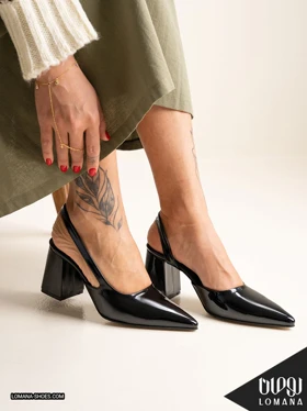 کفش پاشنه لنیا لومانا - کد 2695