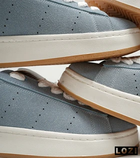 کفش کتانی مردانه آبی آسمانی ADIDAS stan smith