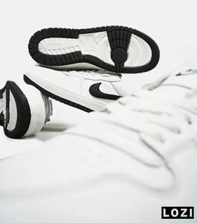 کفش کتانی مردانه سفید مشکی نایک NIKE SB
