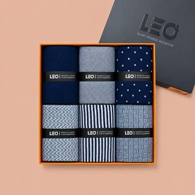 پک جوراب ساق بلند زنانه کلاسیک طرح دار LEO کد 514
