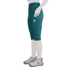 نیم لگ ورزشی زنانه نایک مدل VHD-Dri Fit-4K1023 سبز آبی