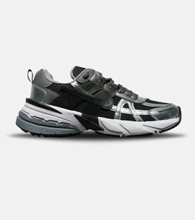 کفش کتانی مردانه و زنانه طوسی آبی Nike Cushlon V2K مدل 8296