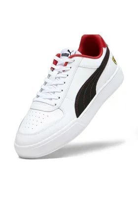 کفش اسپرت مردانه کتانی Ferrari Caven 307960-04 WHITE 30796004