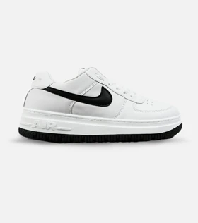 کفش کتانی بزرگ پا سفید مشکی نایک NIKE AIR FORCE