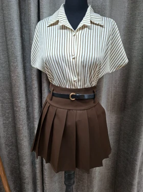 دامن تنیسی کمربندی