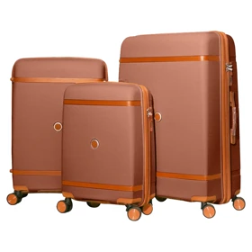 چمدان مایسا مدل انزو مجموعه 3 عددی (مسی)