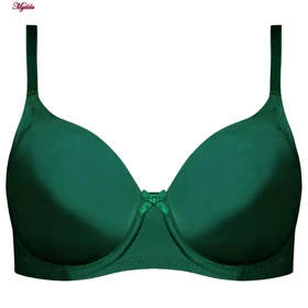 سوتین زنانه فنردار ساتن سبز برتا کد 5117-555-G