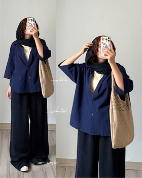 شومیز باکسی ساده