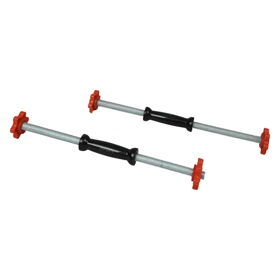 میله دمبل فلزی رادیس فیت 55 سانتی با قفل ستاره ای