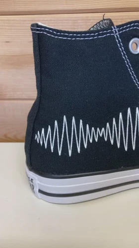 کفش مدل کتانی ال استار زنانه کاستوم Arctic Monkeys