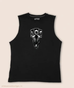 تاپ مردانه و زنانه طرح مرگ و کینگ