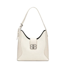 کیف balenciaga چرم سفید کرم/ بالنسیاگا