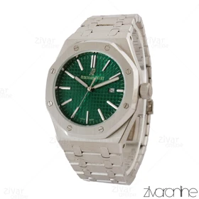 ساعت اودمار پیگه (AP) مردانه صفحه سبز ایندکس خطی 105262