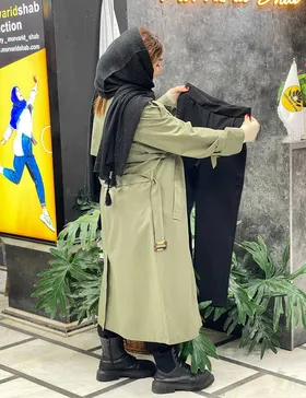 شلوار دورس راسته پوپک کد : 17016