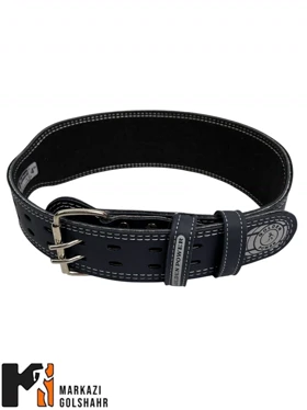 کمربند بدنسازی سگکی چرم باریک کد 2006350