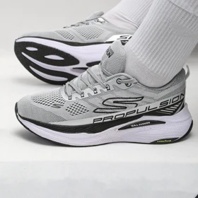 کفش و کتانی مردانه مدل اسکیچرز پرو SKECHERS PROPULSION رنگ طوسی کد 48347