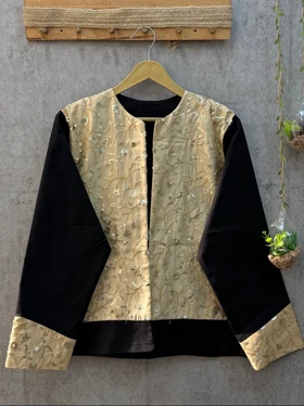 کت مجلسی منجوق دوزی زنانه کد 4030204