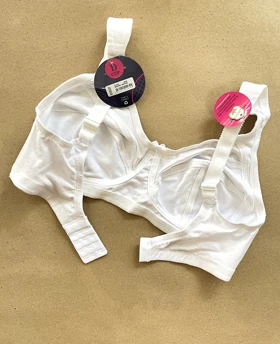 سوتین نخی بدون فنر سه تیکه moonlight کد 2159 سفید