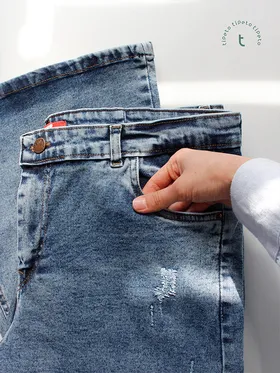 شلوار جین بوتکات آبی