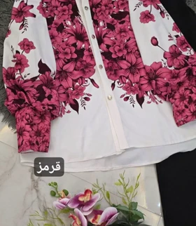 شومیز الیزه گل‌دار