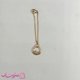 آویز ساعت زنانه ysx طرح لاو داخل انگشتر کد 899
