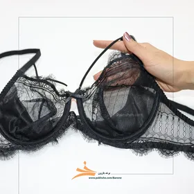 ست هارنس دار دانتل مژه ای برند بارون