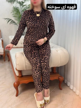 ست مخمل پلنگی 3344